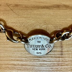 Tiffany & Co. | Jewelry | Tiffany Co Sterling Silver Please Return To ...